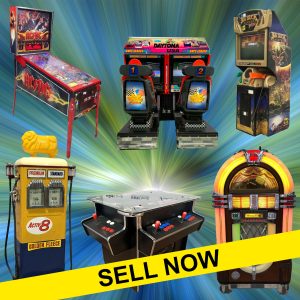 SELL PINBALLS & ARCADE MACHINES